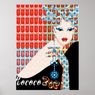 Affiche bruit de rococos vivant