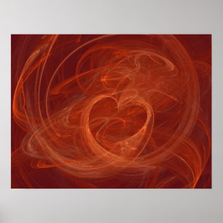 Affiche Brûler brillant