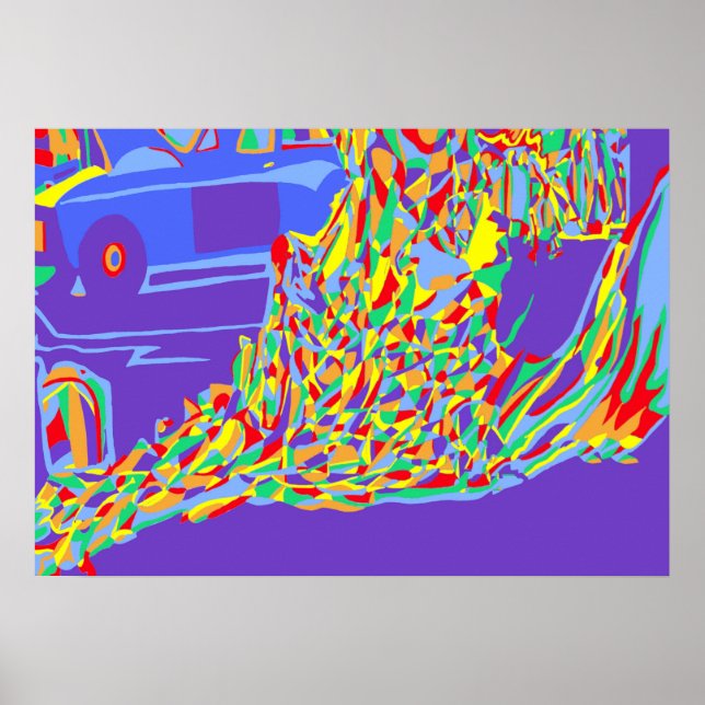 Affiche Brûler le moine (Devant)