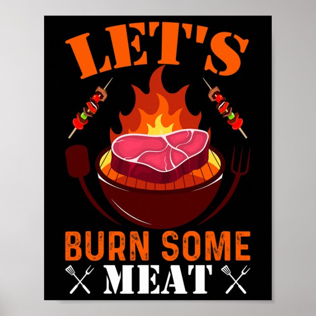 Affiche Brûlons de la viande (Devant)