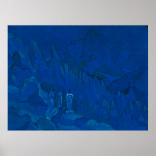 Affiche Brûlure des ténèbres par Nicholas Roerich