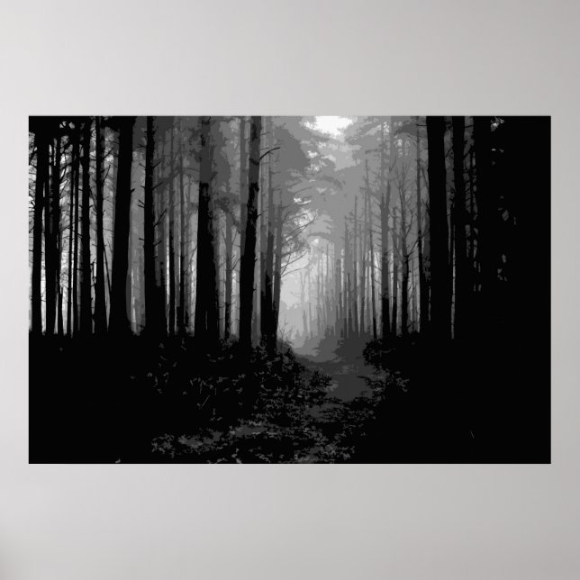 Affiche Brume forestier 9 (Devant)