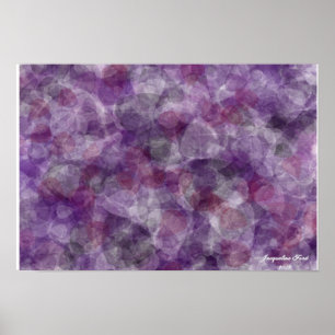 Affiche Brume pourpre