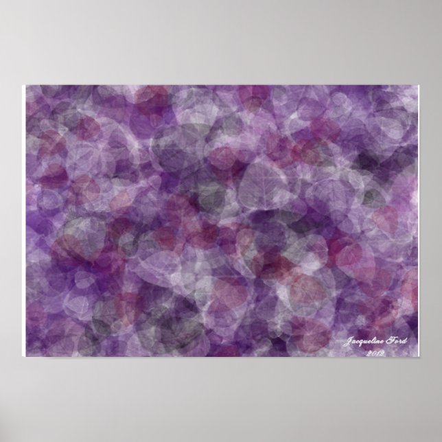 Affiche Brume pourpre (Devant)