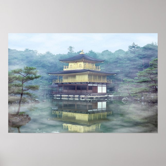 Affiche Brume sur le pavillon d'or (Devant)