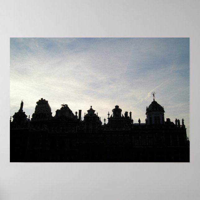 Affiche Bruxelles (Devant)