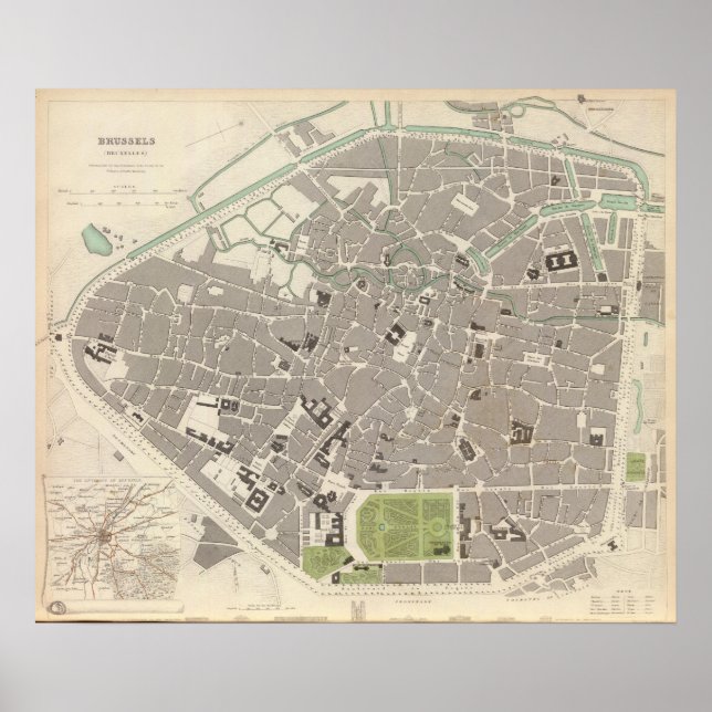Affiche Bruxelles (Devant)