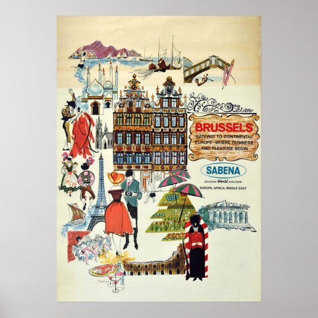 AFFICHE BRUXELLES (Devant)