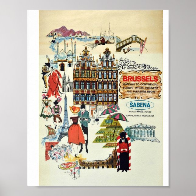 AFFICHE BRUXELLES (Devant)