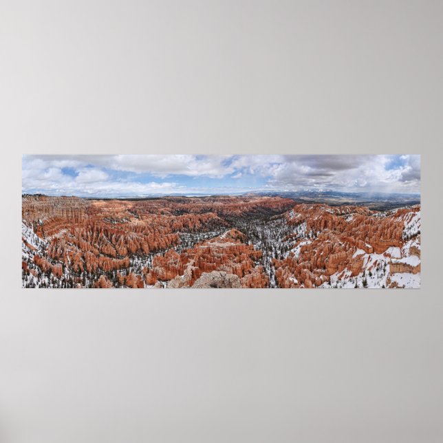 Affiche Bryce Canyon : Bryce Point Panoramique Imprimer (Devant)