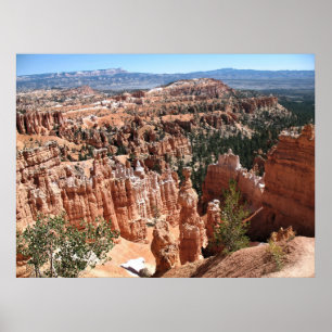 Affiche Bryce Canyon et l'escalier Escalante