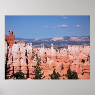 Affiche Bryce Canyon et l'escalier Escalante