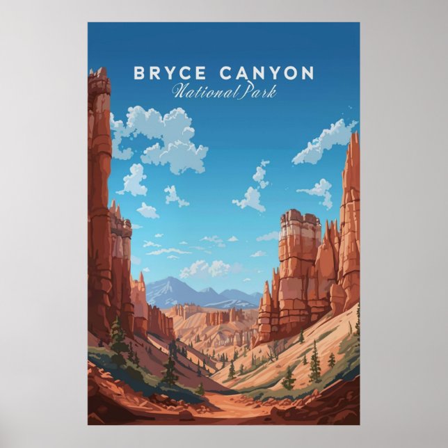 Affiche Bryce Canyon I (Devant)