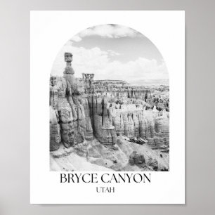 Affiche Bryce Canyon National Park Utah Arch Photo Imprime