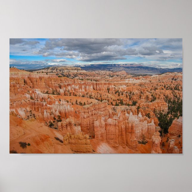 Affiche Bryce Canyon National Park, Utah, Vue (Devant)