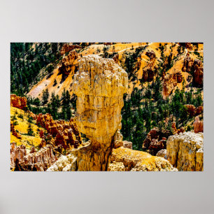 Affiche Bryce Canyon Robot Man