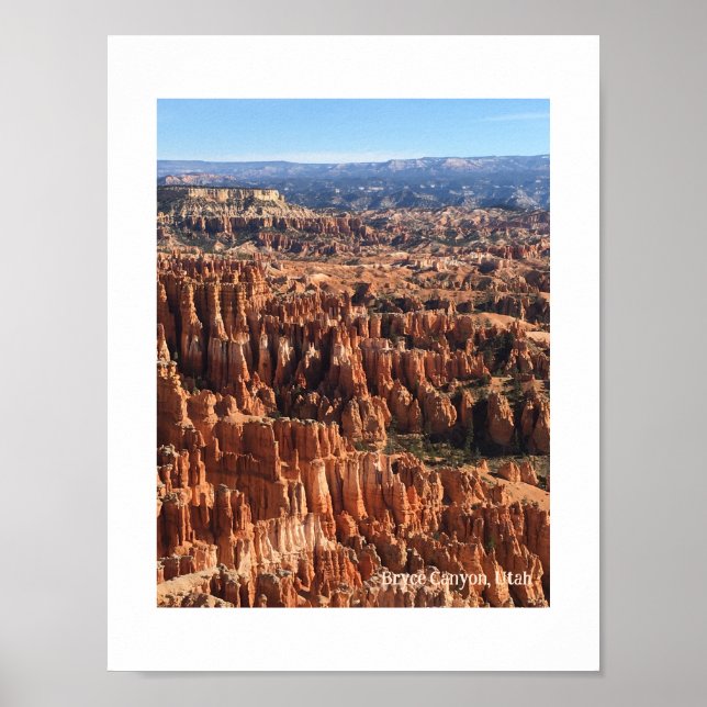 Affiche Bryce Canyon, Utah (Devant)