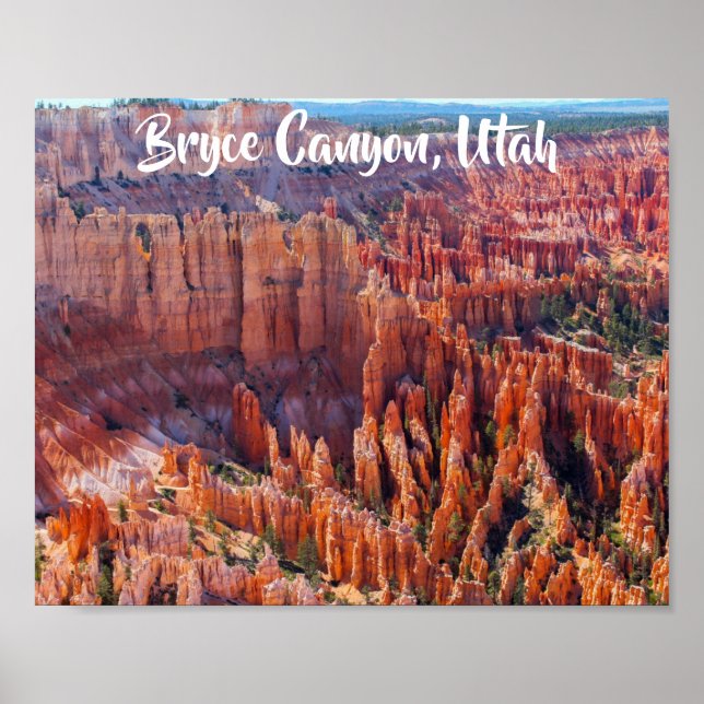 Affiche Bryce Canyon Utah Hoodoos (Devant)