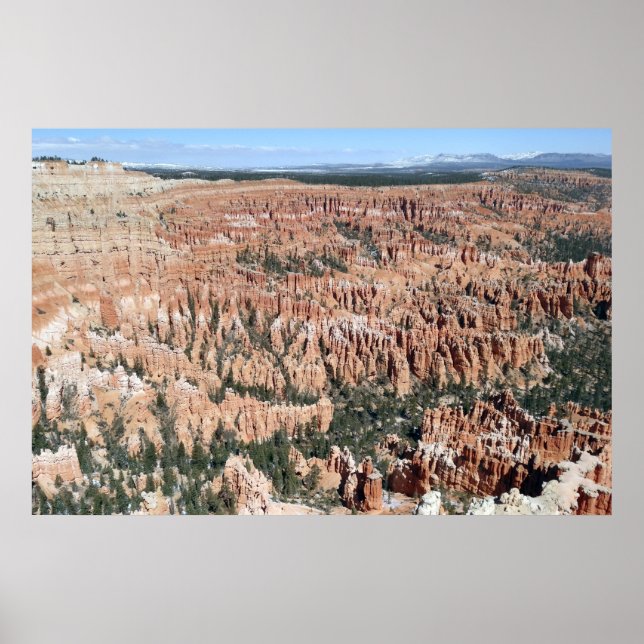 Affiche Bryce Point à Bryce Canyon National Park (Devant)