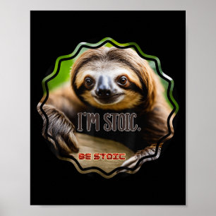 Affiche Bs Im Stoic Sloth