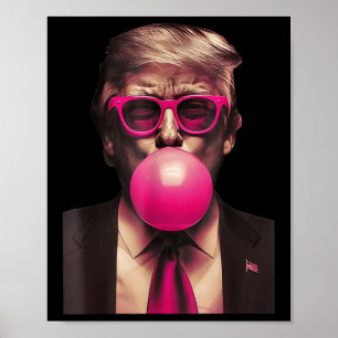 Affiche Buballe Trump Drôle