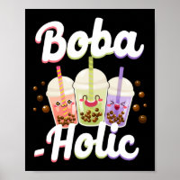 Bubble Boba Tea Boba-holic