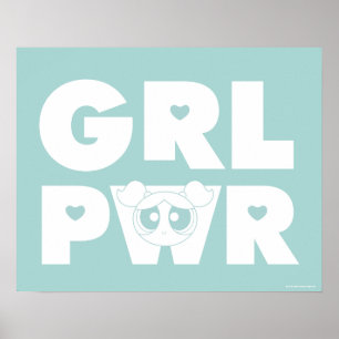 Affiche Bubbles : Girl Power
