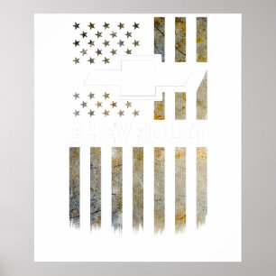 Affiche Buck Wear Chevy Camo Accent Drapeau 2