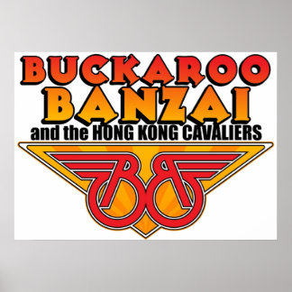Affiche Buckaroo Banzai Les Cavaliers de Hong Kong