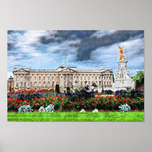 Affiche Buckingham Palace