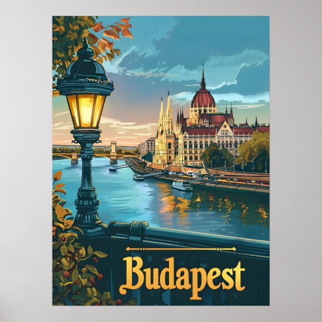 Affiche Budapest (Devant)