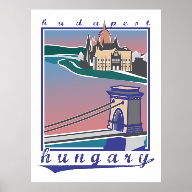 Affiche Budapest (Devant)