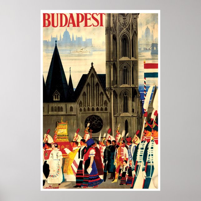 Affiche Budapest (Devant)