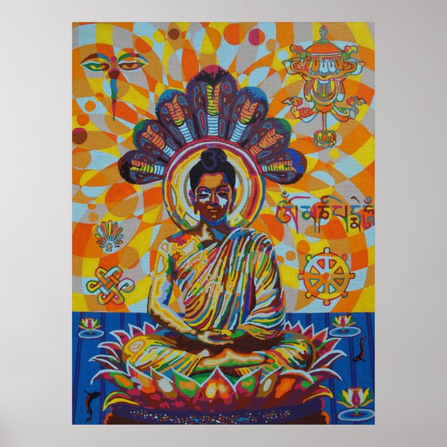 Affiche buddha - 2011 (Devant)