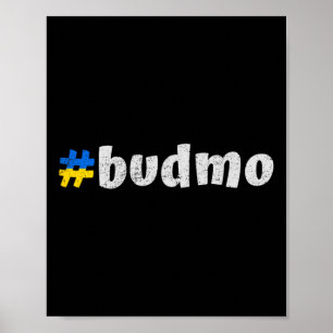 Affiche Budmo ukrainien drôle salutation traditionnelle uk