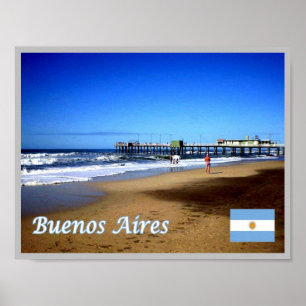 Affiche Buenos Aires - Pinamar -