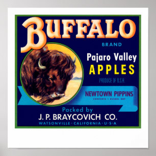 Affiche Buffalo Apples