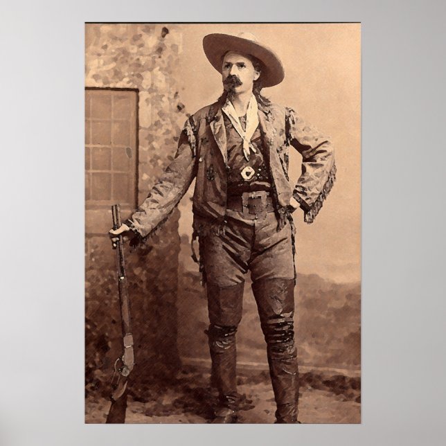 Affiche Buffalo Bill Print (Devant)