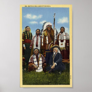 Affiche Buffalo Bill & Sitting Bull