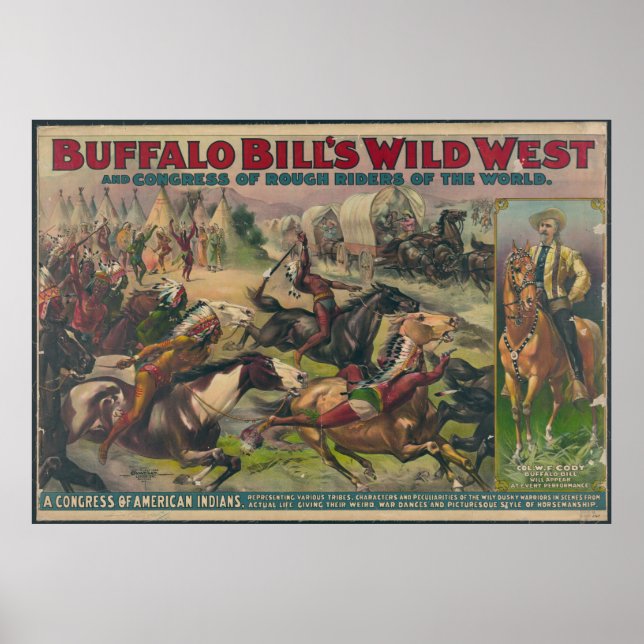 Affiche Buffalo Bill's Wild West (Devant)