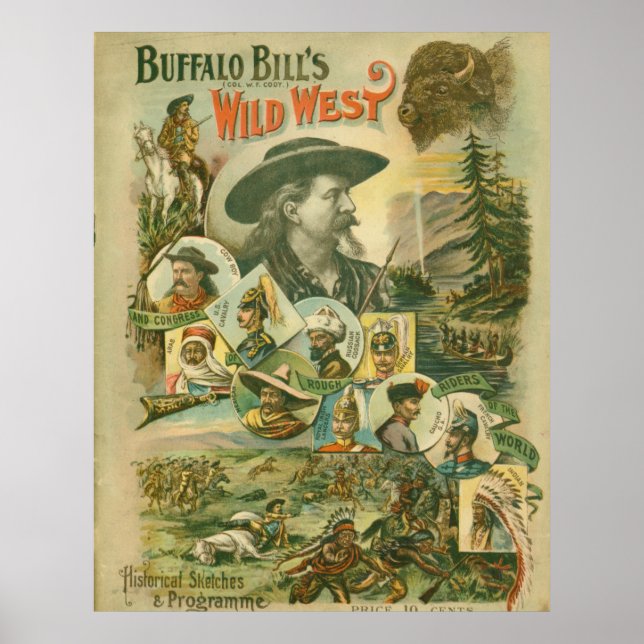 Affiche Buffalo Bill's Wild West (Devant)