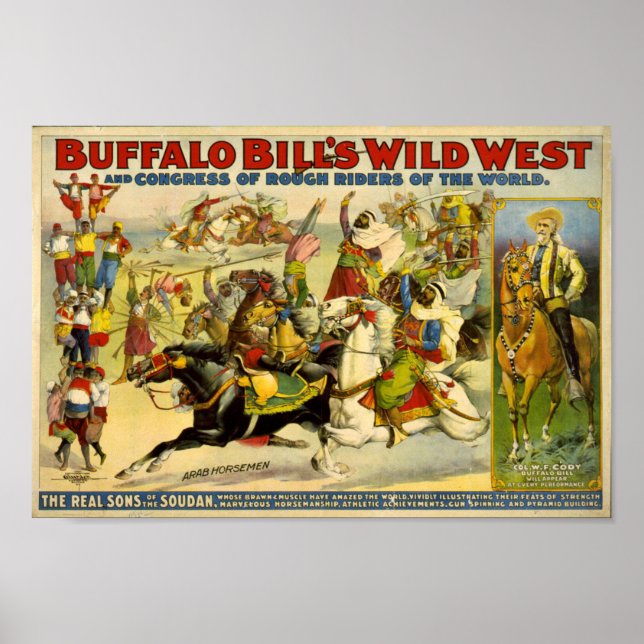 Affiche Buffalo Bill's Wild West (Devant)