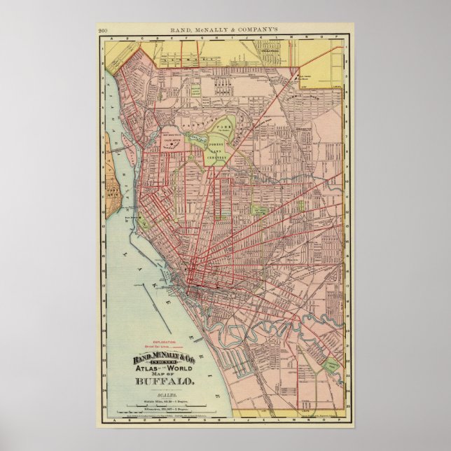 Affiche Buffalo, New York (Devant)
