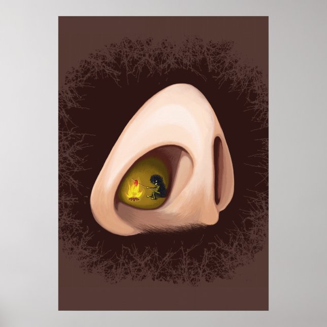 Affiche Bug Nez Drôle Pourquoi Nous Éternuons (Devant)