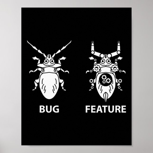 Affiche Bug Or Feature Tank Top  (Devant)