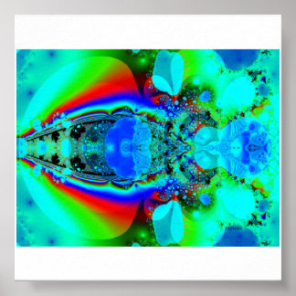 Affiche bug psychédélique