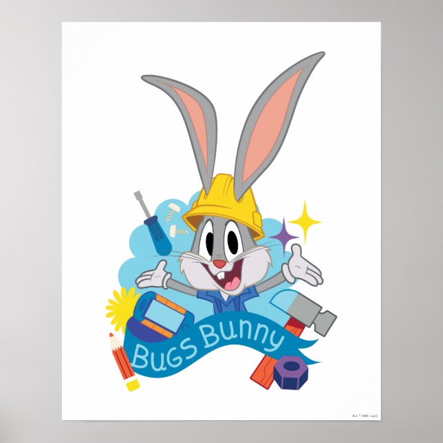 Affiche BUGS BUNNY BUILDERS™| BUGS BUNNY™ Character Art (Devant)