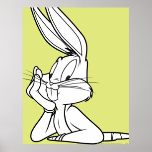 Affiche BUGS BUNNY™ Close