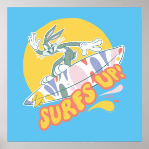 Affiche BUGS BUNNY™ - Surfs Up!