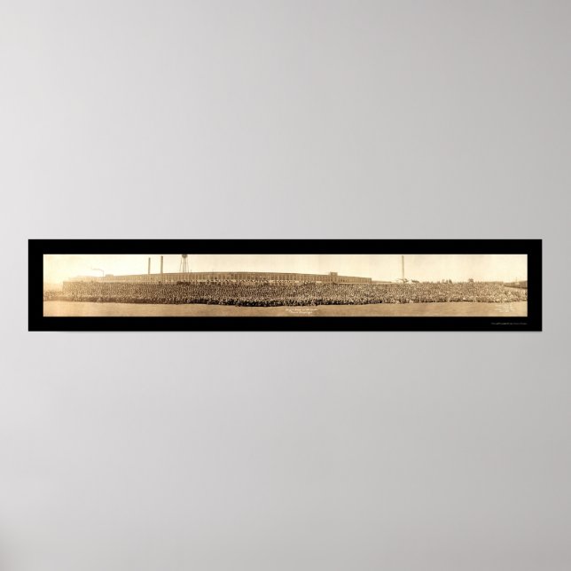 Affiche Buick Motor Employees Photo 1913 (Devant)